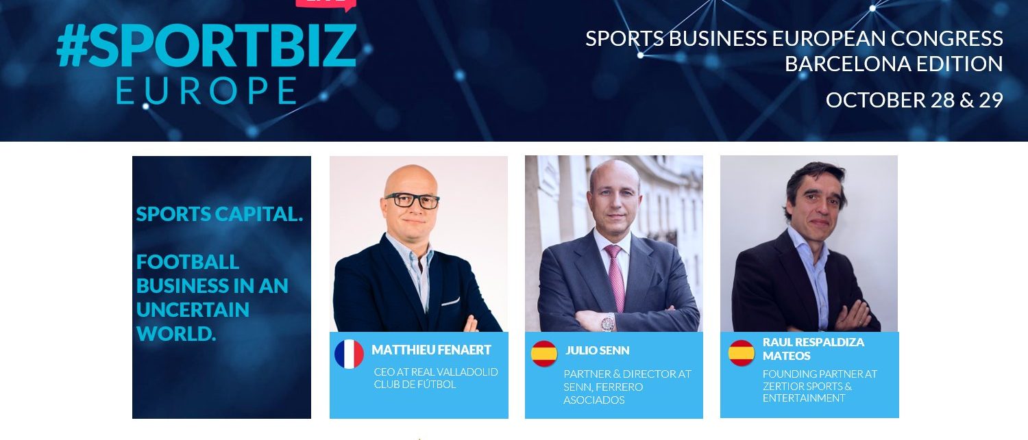 Raúl Respaldiza, ponente en el foro Sportbiz Europe