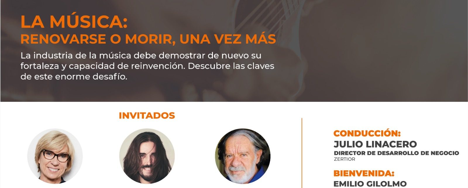 Webinar ‘La música: renovarse o morir una vez más’