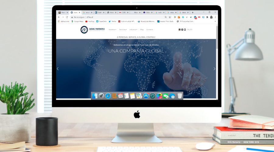 Zertior diseña la nueva web de Senn Ferrero Asociados