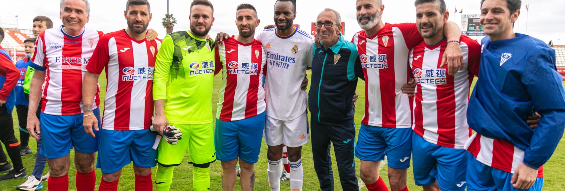 Viajamos con las Leyendas del Real Madrid a Algeciras para un partido homenaje