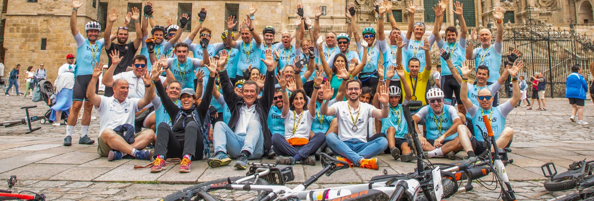 La Pilgrim Race by TressisALAPAR cierra en la plaza del Obradoiro su quinta edición