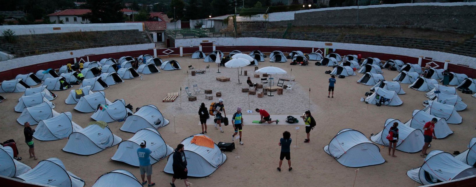 La Pilgrim Race, solidaria tras bajarse de la bicicleta